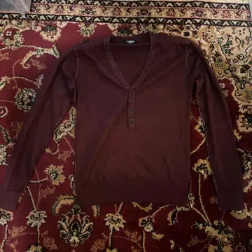 00s archive TORNADO MART 와인 가디건