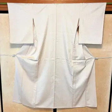 단옷감 니시진 오메시 순수 실크 빨흰 중고품 멋쟁이 [mm194]