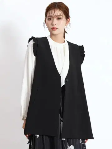 FENNEL 3WAY 프릴 베스트