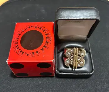 TENDERLOIN 925 8K 콤비 다이아 반지 달러 텐더 로인