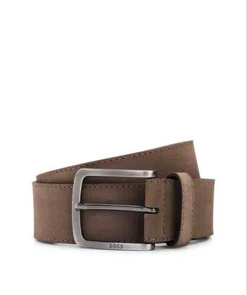 BOSS 스웨이드 벨트 85 cm