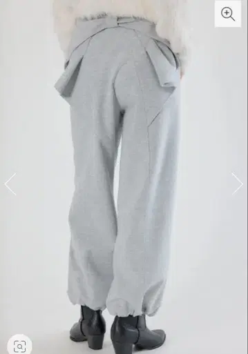 로데오 크라운/빅 리본 스웨트 팬츠 그레이 M 사이즈 미사용 새상품