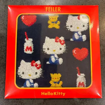 FEILER x 헬로키티/ 콜라보 타월 손수건