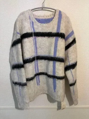 PAMM 투명한 공기 체크 니트