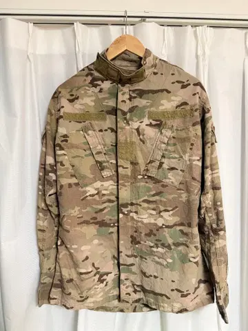 미군 실물 OCP 멀티캠 컴뱃 자켓 L 밀리터리