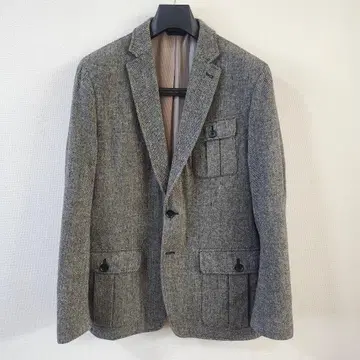 [최고급 헤링본] 바나나리퍼블릭 울 자켓 그레이 XL 상당