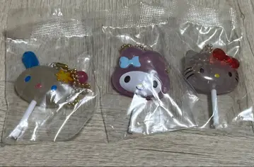 산리오 컬러풀 캔디 참 3종 세트