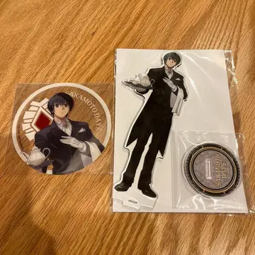 SAKAMOTO DAYS 나구모 아크릴 스탠드 코스터 나카가이 카페 서빙