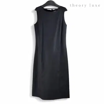 Theory Luxe 울 원피스 블랙 42 일본제