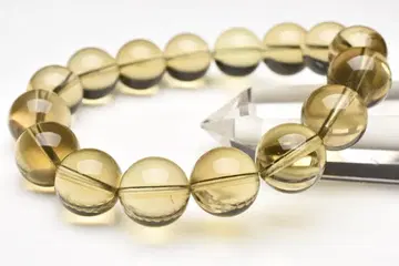 마정 제우스 쿼츠 (스모키 시트린 팬텀) 12.5mm 팔찌