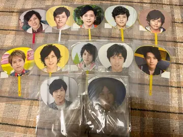 아라시 니노미야 카즈나리 미니 부채 12개 묶음 판매