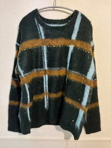 PAMM 투명한 공기 체크 니트