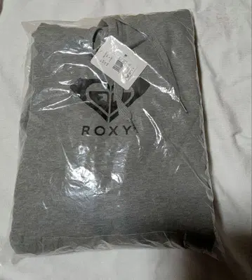 ROXY 하트 로고 롱 후드티