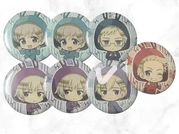 헤타리아 캔뱃지 애니멀 후드티 북유럽