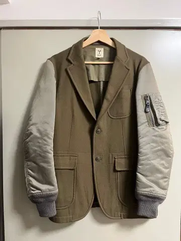 scye 도킹 자켓 ma1 sacai 사이