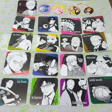 황천의 쌍둥이 카페 코스터 세트