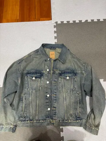 GAP 오버 사이즈 데님 자켓 M