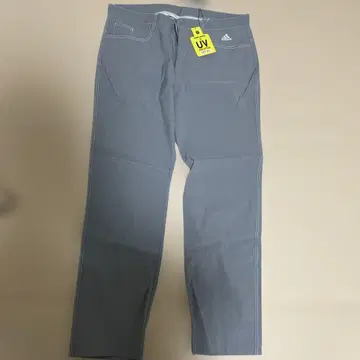 adidas 그레이 골프 팬츠 UV 컷 허리 94