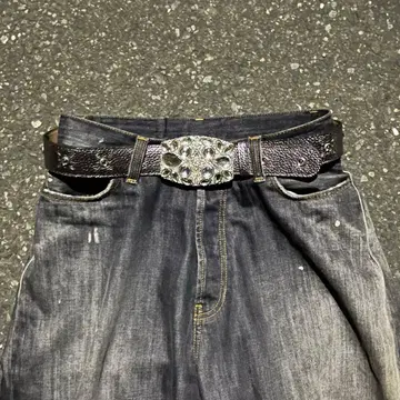 00's archive 실버 보석류 스터드 벨트 studs 헤이세이 갸루