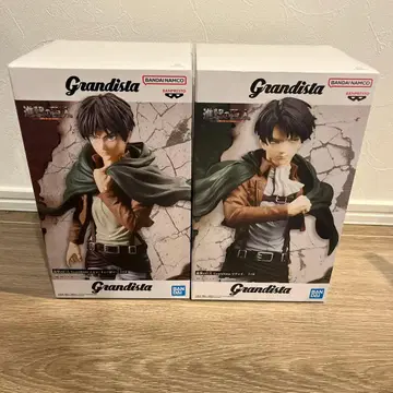 진격의 거인 Grandista 엘렌 리바이 피규어 2체 세트