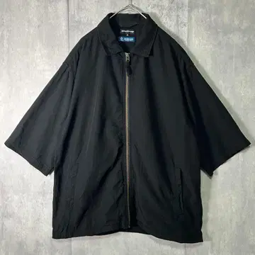 레어 아이리쉬 린넨 지퍼 셔츠 블랙 semantic design