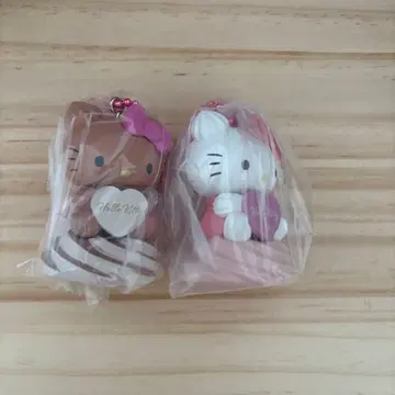 산리오 가챠가챠 휘핑 크림 마스코트 헬로키티 일광화상 키티