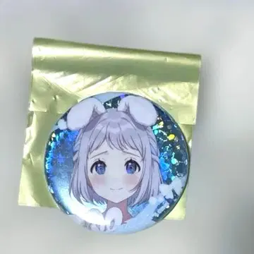 GIGO 홀로그램 캔뱃지 리 box 특전