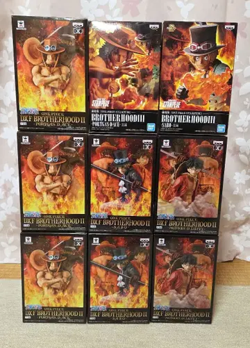 원피스 브라더풋 피규어 9개 세트 미개봉