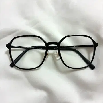 JINS 에어프레임 슬림 빅 셰이프 안경 블랙