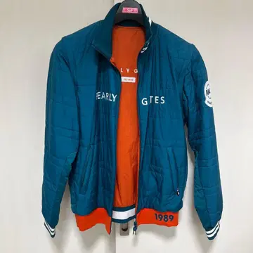 PG1989 리버서블 자켓 그린 계열 오렌지 계열