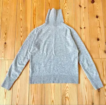 UNIQLO 유니클로 캐시미어 스웨터 니트 그레이 터틀넥