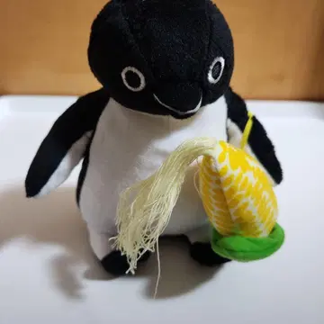 Suica 펭귄 봉제 인형 옥수수 포함