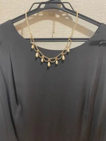 AIMER 엘레강트 펄 크리스탈 목걸이