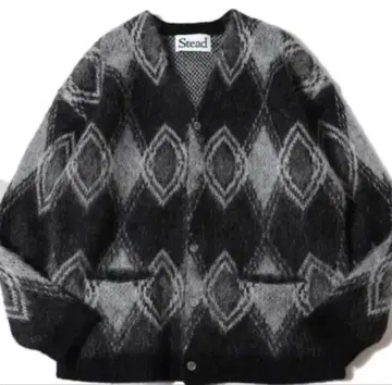 아메카지 모헤어 가디건 42% 모헤어