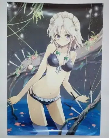 동방 목욕탕 포스터 이자요이 사쿠야 동방Project 유메사키 쿠로