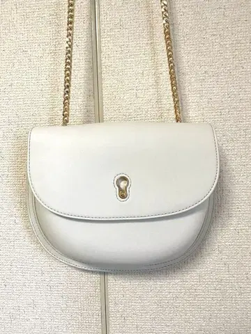 찰스앤키스 숄더백 화이트 파티백