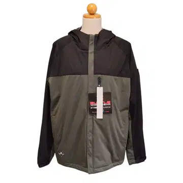 바틀 스트레치 후드티 밀스 그린 L 사이즈 작업복 경방한