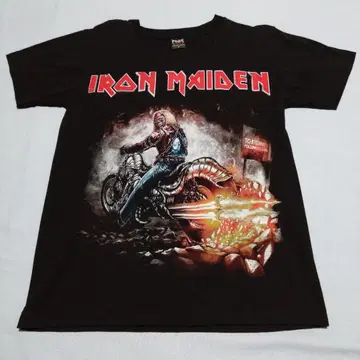 미사용 IRON MAIDEN 티셔츠 밴드 티