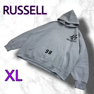 러셀 후드티 그레이 XL