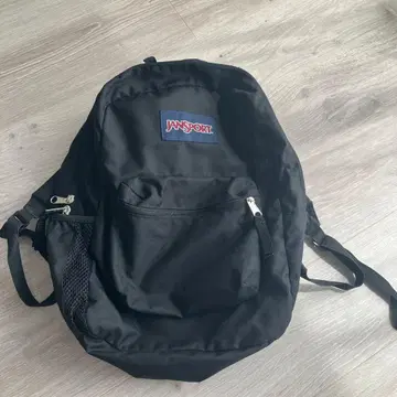 JANSPORT 블랙 백팩