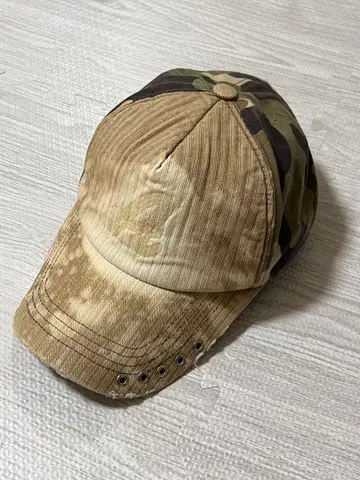 [ Y2K ] BLEACH CAMO CAP