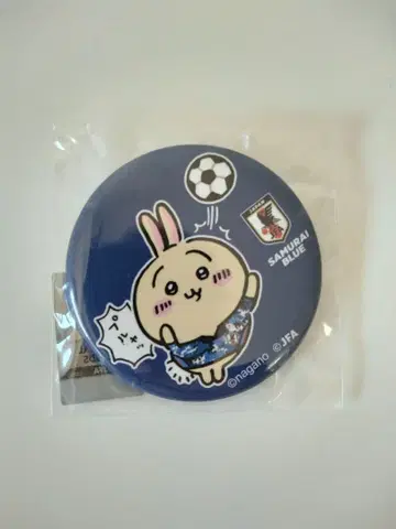 [새상품] 치이카와 (먼작귀) 토끼 축구 일본 대표 캔뱃지