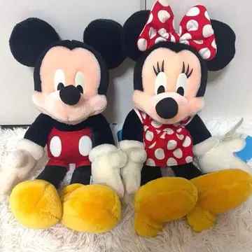 택 포함 새상품급 도쿄 디즈니 리조트 미키 미니 봉제 인형 40cm