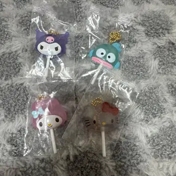 산리오 컬러풀 캔디 참 가챠가챠 묶음 판매