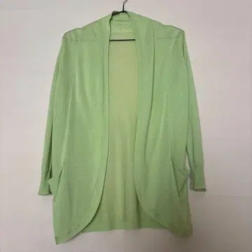 컨디션 최상 ROPE 민트 그린 가디건