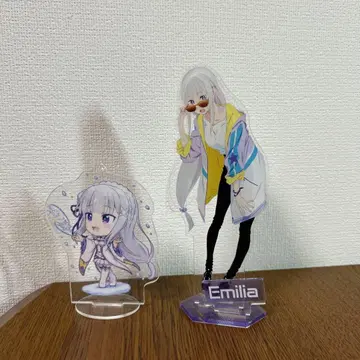 에밀리아 아크릴 스탠드 2종 세트