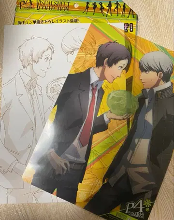 페르소나 4 아다치 토오루 비주얼 시트 컬렉션