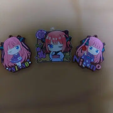 5등분의 신부 니노 키링 3개 세트