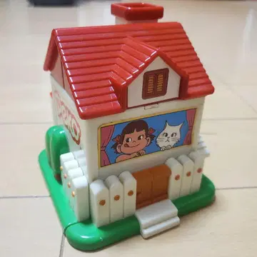 1987년 쇼와 레트로 페코짱 조립 퍼즐 집 하우스