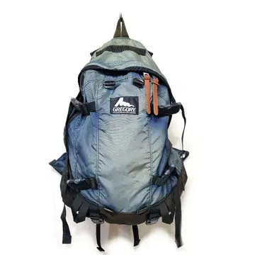 오니 페이드 분위기 GREGORY 은색 택 데이앤하프 백팩 네이비